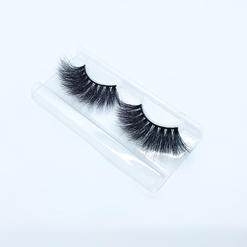 100% Mink Eyelashes အတုမျက်တောင် 25MM Fluffy Dramatic Faux Mink Lashes