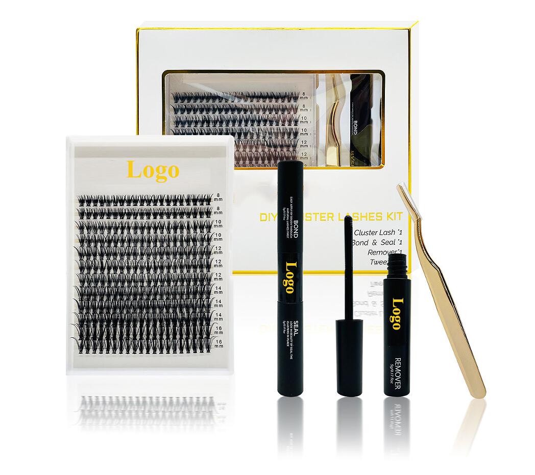 DIY Cluster Lash Kit ဖြင့် ပြီးပြည့်စုံသော Fluffy Lash Look ကိုရရှိလိုက်ပါ။