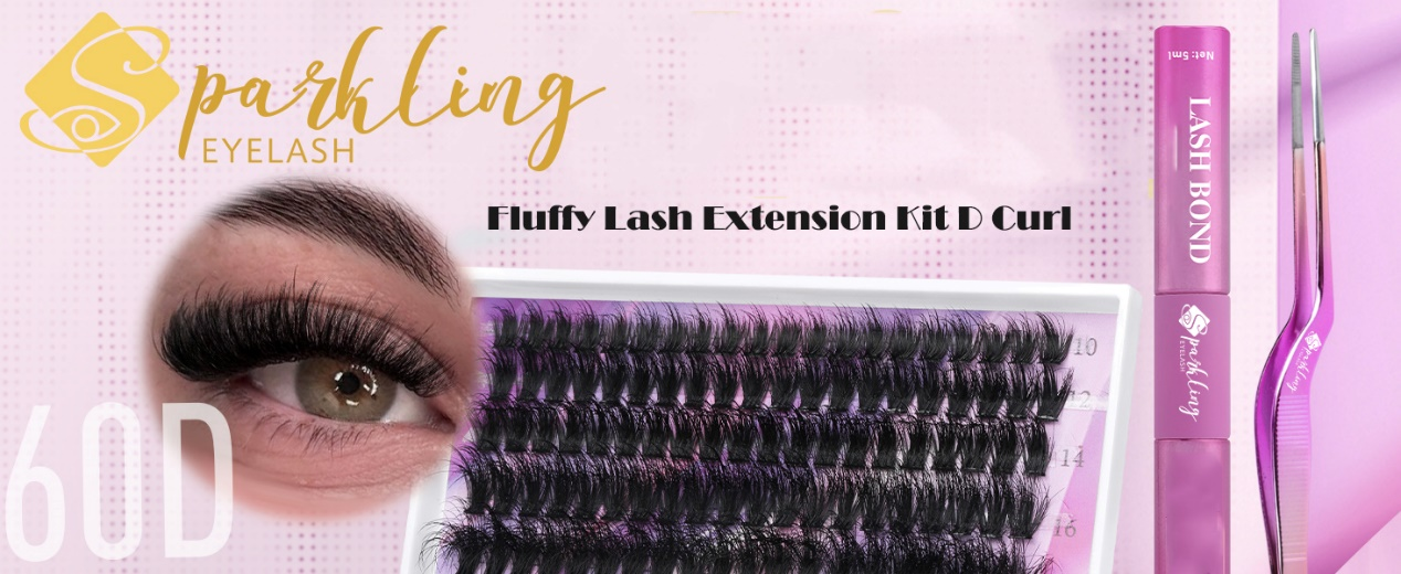 DIY lash extension kits ဖြင့်၊ သင်သည် အလှပြင်ဆိုင် အရည်အသွေးမှီ မျက်တောင်များကို အိမ်တွင် ရရှိနိုင်ပါသည်။