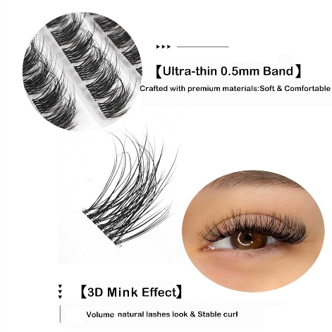 Pingdu Sparkling Eyelash® ဖြင့် DIY Mega Volume Eyelash Extensions