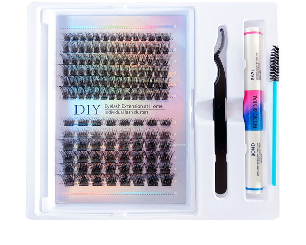 သဘာဝအတိုင်းကြည့်နိုင်သော DIY Mink Lash Extensions အတွက် အကောင်းဆုံး Pingdu Sparkling Eyelash® ထုတ်ကုန်များ
