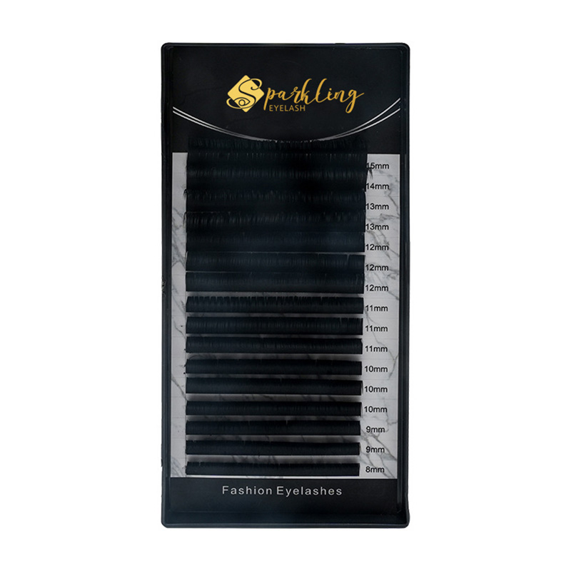 ပြီးပြည့်စုံသော မျက်တောင်ပုံစံအတွက် Cashmere Volume Lash Extensions