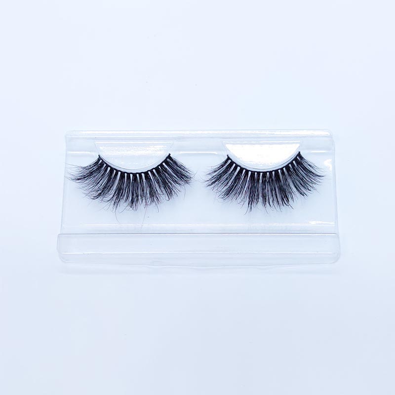 8D Mink Eyelashes Wispy Fluffy Lashes သဘာဝအတိုင်းကြည့်နိုင်သော Silk Lashes 12-18mm