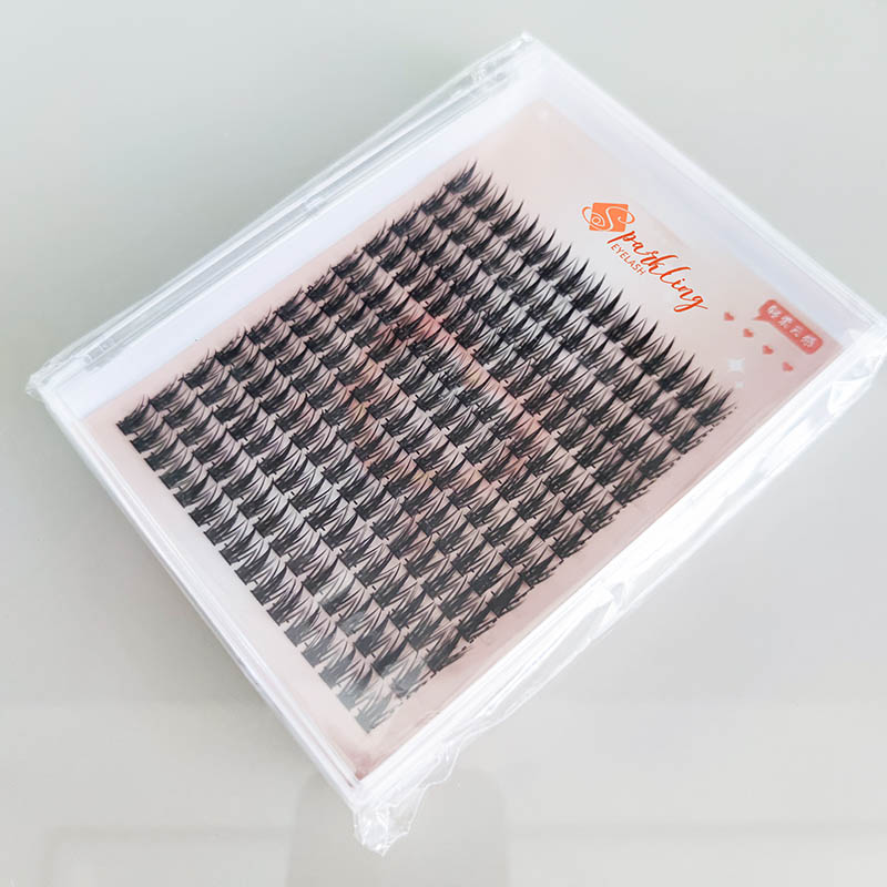 တစ်ဦးချင်း Lashes 192pcs C Curl DIY Lash Extension Kit