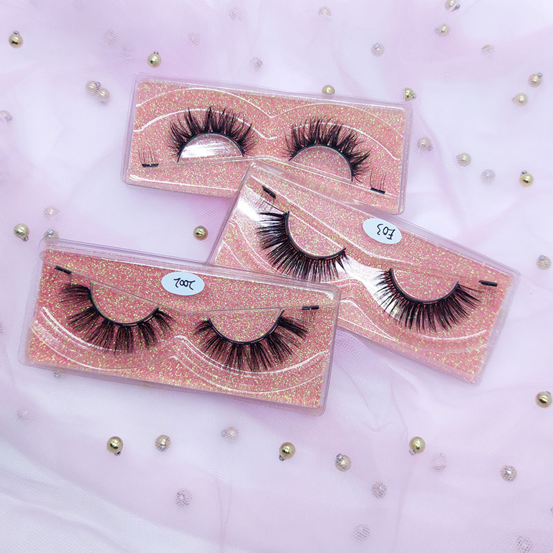 Magnetic Eyelashes ကျောက်ဆူးလေးခု Natural Look 1 Pair pack