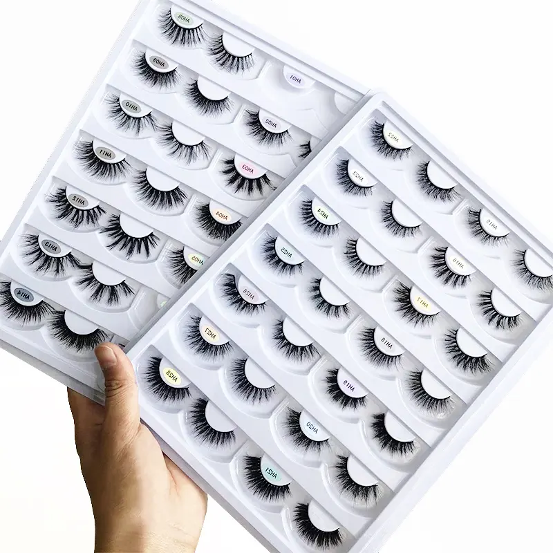 Faux Vegan 3D Fiber Lashes ရက်စက်မှုကင်းသော
